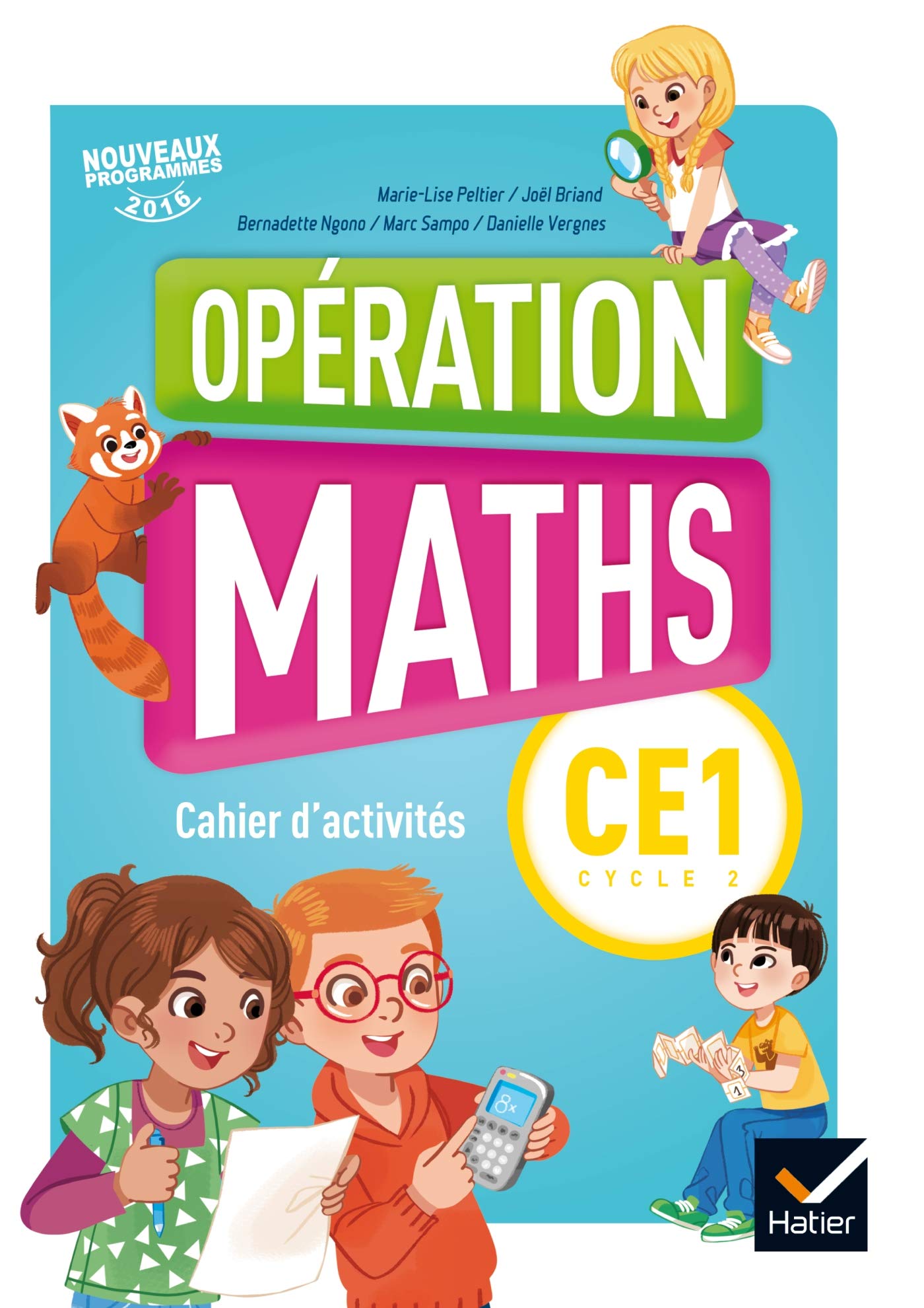 Opération Maths CE1 Éd.2017 - Cahier d'activités + Mémo et Matériel book