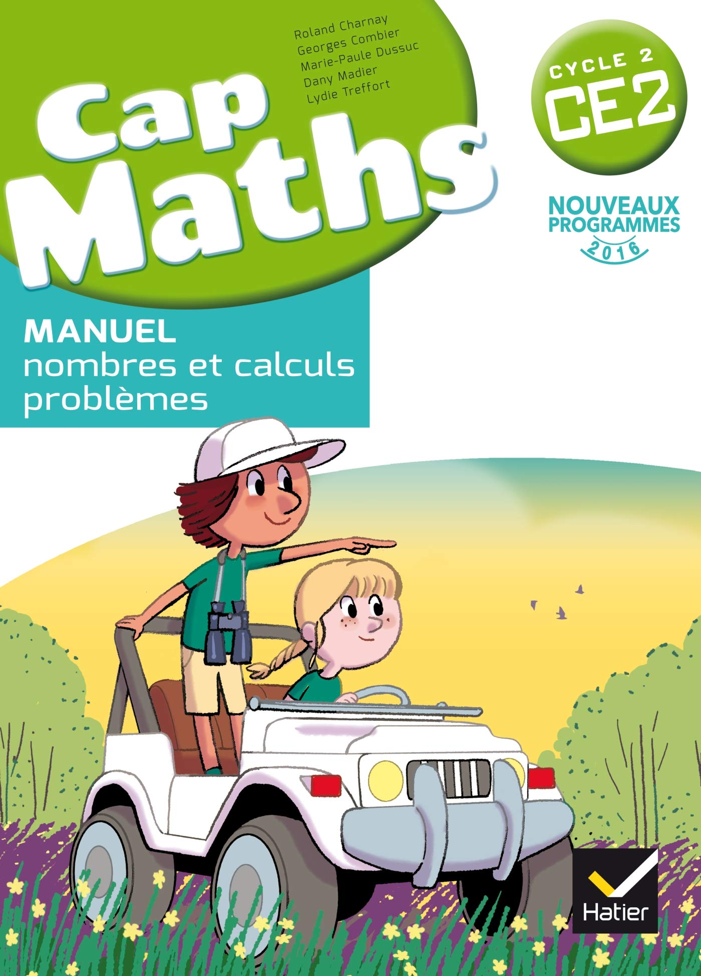 CAP Maths CE2 Éd. 2017 - Livre élève Nombres et calculs + cahier géométrie book