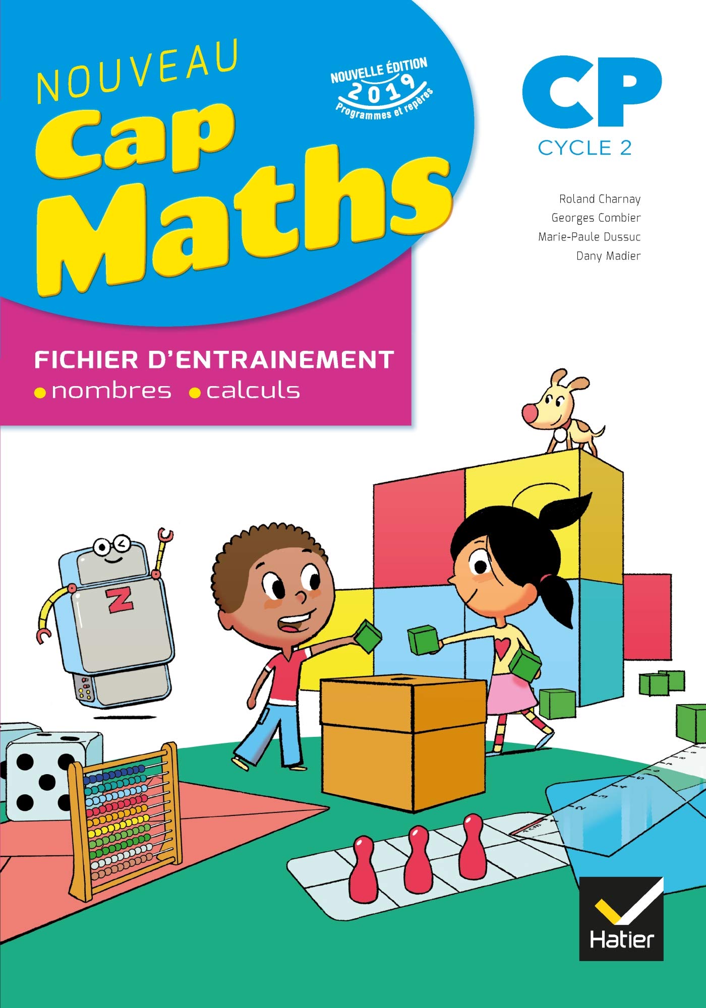 CAP MATHS CP Éd. 2019 - Fichier de l'élève + Cahier de Géométrie-Mesure book
