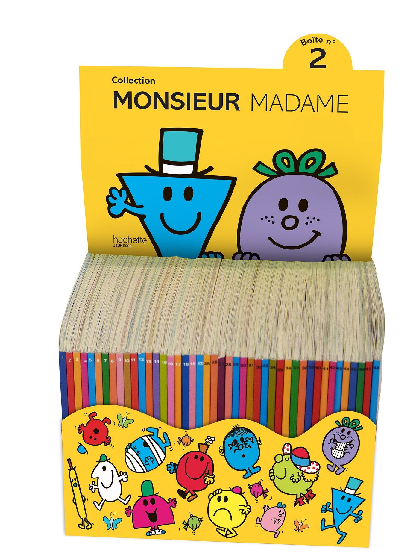 Boite n°2 monsieur madame 45 ex book