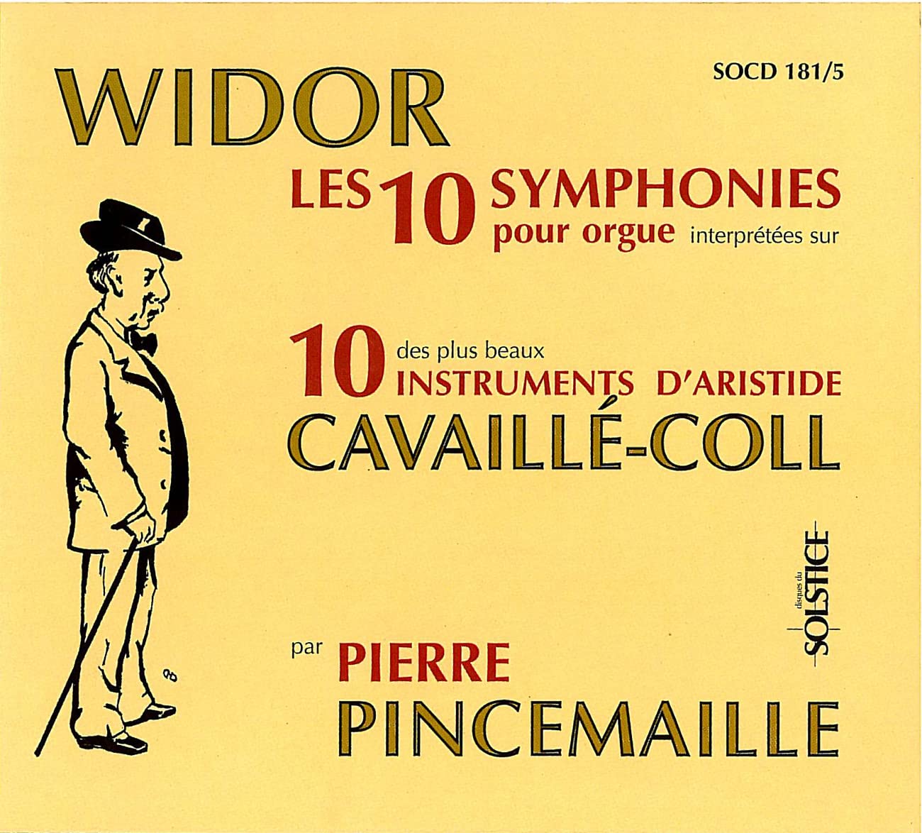 Les 10 Symphonies Pour Orgue (Orgelsinfonien, Gesamtaufnahme) Classical