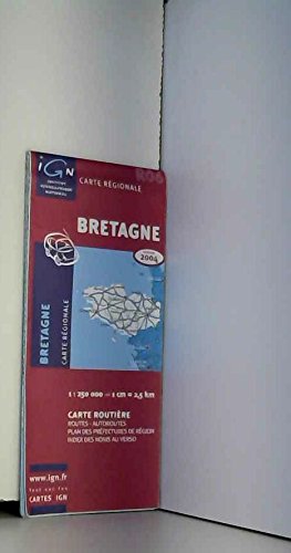 Carte routière : Bretagne book