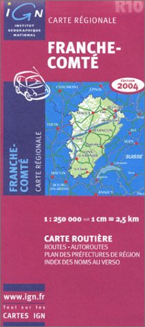 Aed franche-comte 1/250.000 (Regionales) Books
