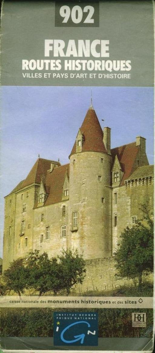 Carte touristique : France, routes historiques Books