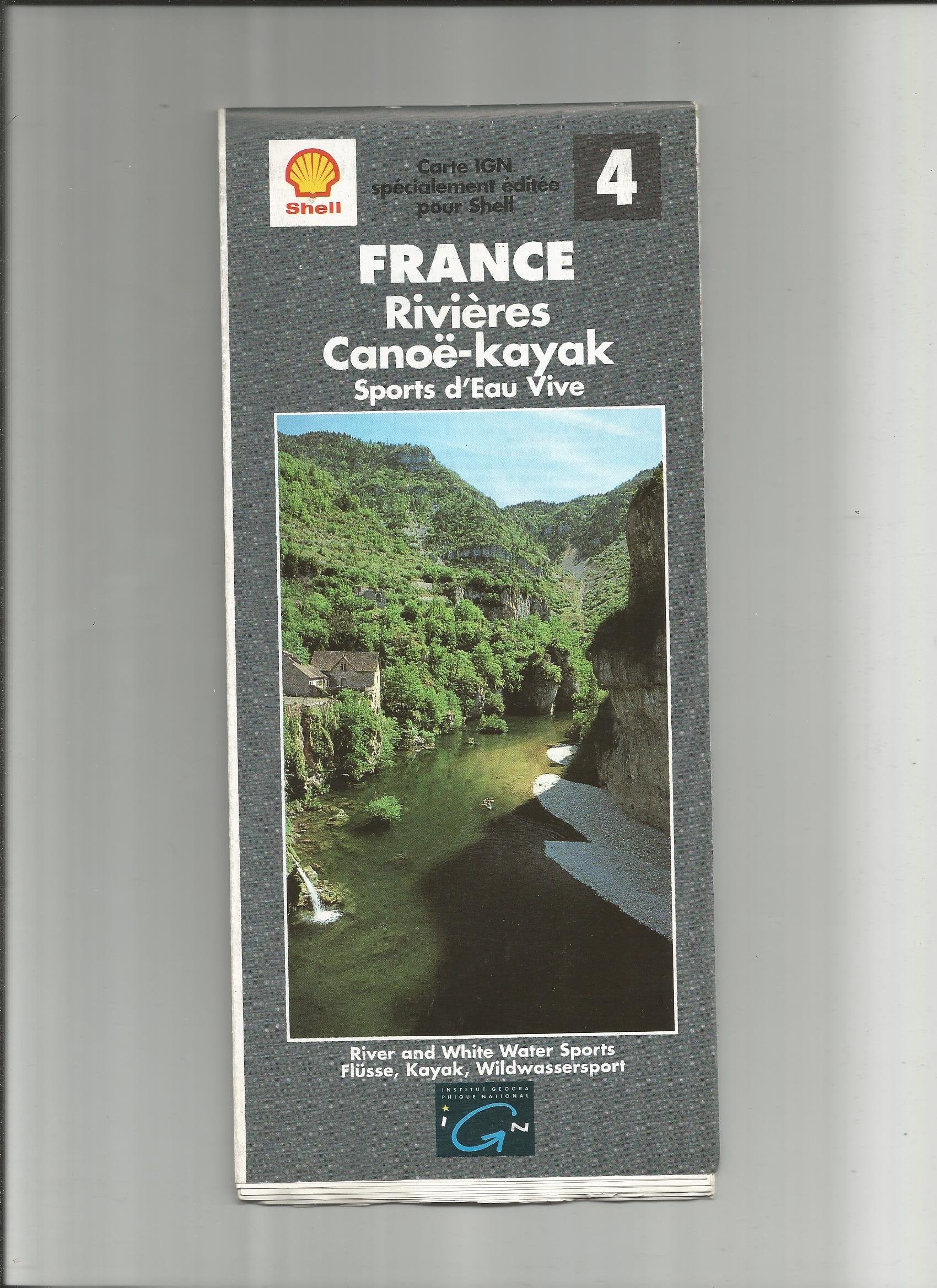 Aed France-Sites Nat.D'Escalade 1/1M Geology & Geography