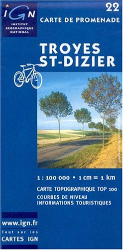 Product Image: Troyes/st-dizier 1/100.000 (Top Cent)