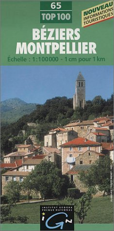 Carte touristique : Béziers - Montpellier book