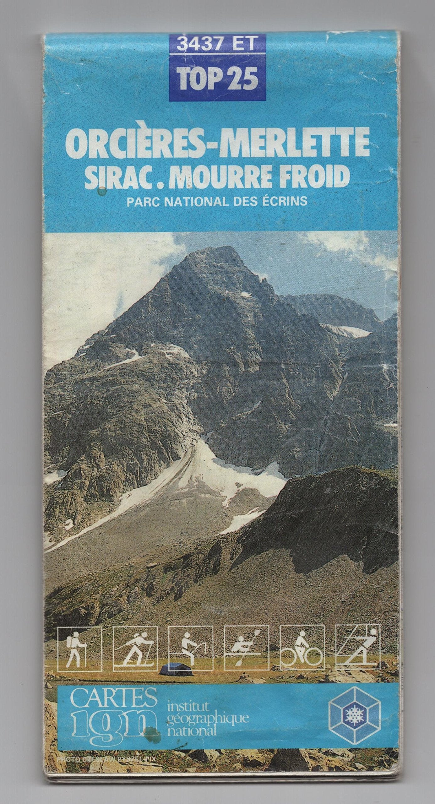 Orcieres-merlette/sirac/mourre froid 1 ed 1 (.) book