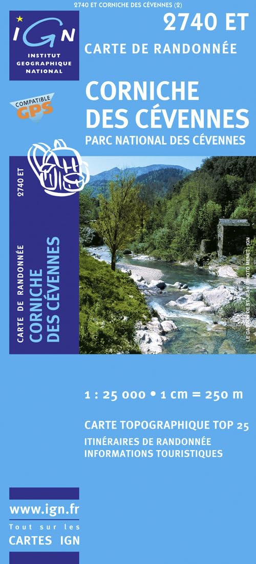 Corniches des Cevennes - Parc National des Cévennes 1 : 25 000 Leisure, Home & Garden