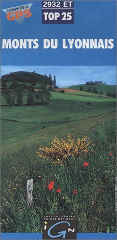 Carte de randonnée : Mont du Lyonnnais (Série Top 25) Geology & Geography
