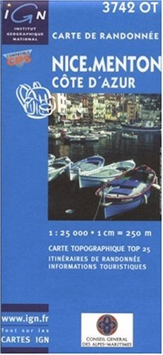Nice / Menton / Côte d'Azur gps book