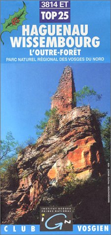Carte de randonnée : Haguenau - Wissembourg (Série Top 25) Geology & Geography