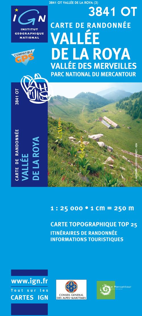 Vallée de la Roya 1 : 25 000 Geology & Geography