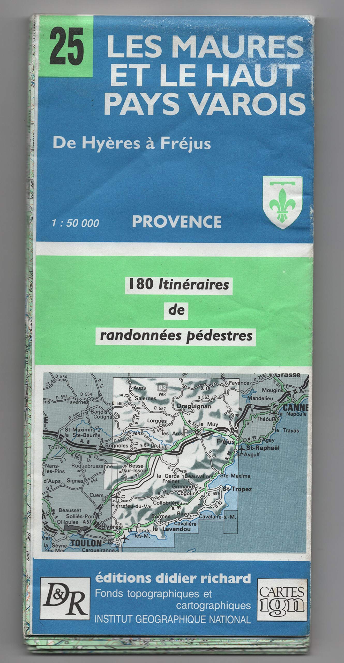 Maures/haut-pays varois (Cartes de Randonnées) Books