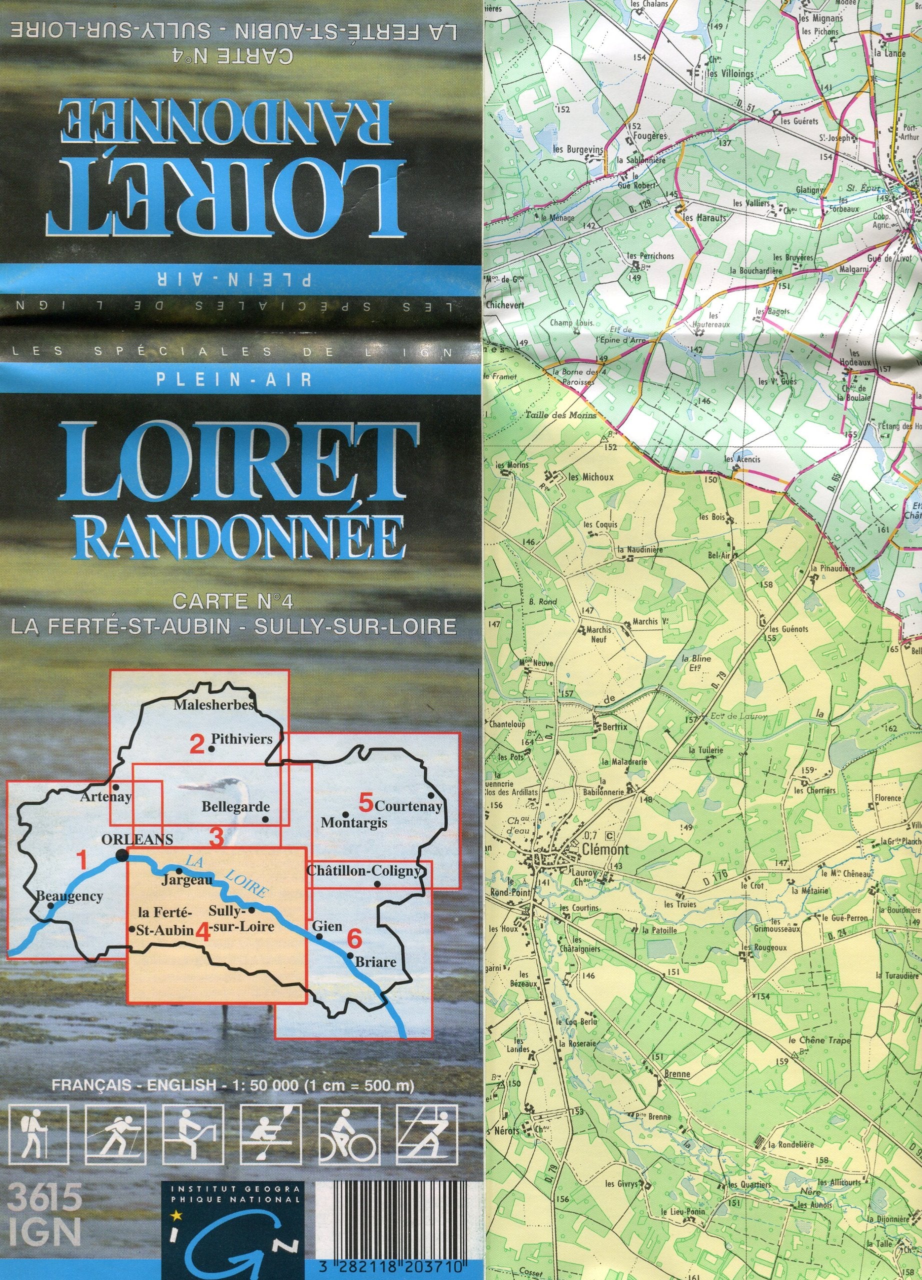 *LOIRET RANDO N 4 LA FERTE* (Loisirs de Plei) Geology & Geography