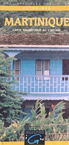 Outre-mer : Martinique - Carte touristique au 1 : 1 000 000 book