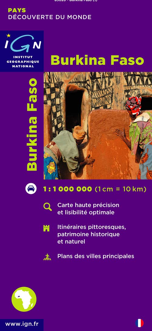 Burkina Faso  1 : 1 000 000 Leisure, Home & Garden