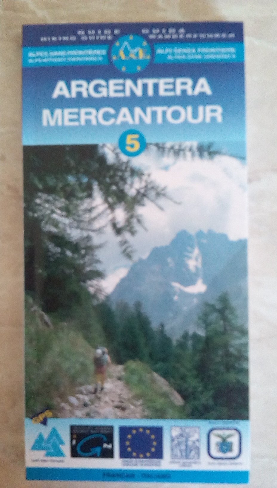 *MERCANTOUR N 5 FR/I*ARGENTERA (Cartoguides) Geology & Geography