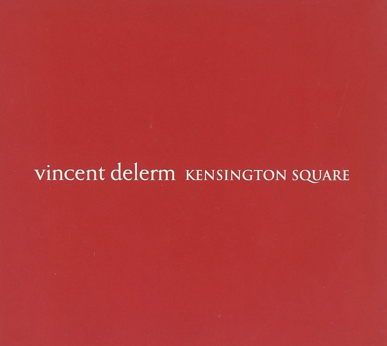 Vincent Delerm - Kensington Square Cd+Dvd Ed. Lim. Pop