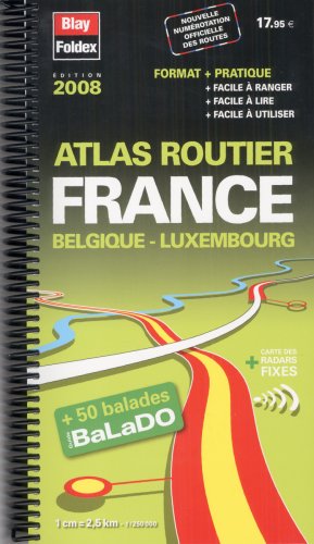 Atlas France Belgique Lux. Spi book