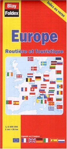 Carte routière et touristique : Europe (avec un index) book