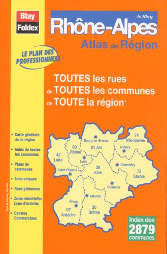 Le Blay Rhône-Alpes - Toutes les rues de Toutes les communes de Toute la région book