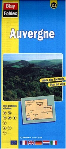 Carte routière : Auvergne N°111 book