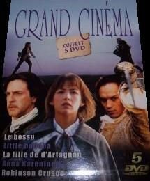 Coffret grand cinéma : le bossu ; little buddha ; la fille de d'artagnan ; anna karenine ; robinson crusoe Movies