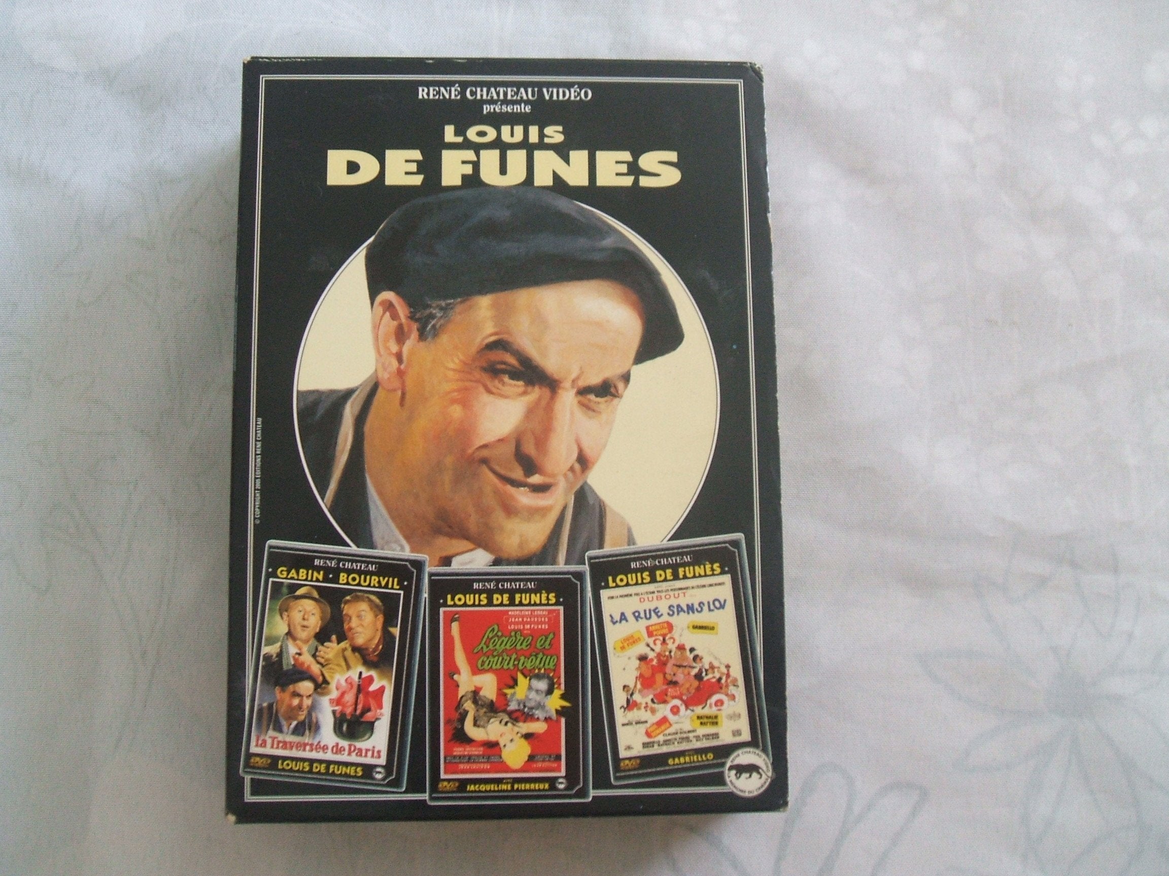 Coffret Louis de Funes 3 DVD : Rue sans loi / Légère et court vêtue / La traversée de Paris Movies