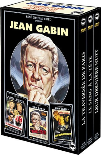 Coffret Jean Gabin 3 DVD (Traversée Paris, Sang à la tête, Dernière Nuit) Movies