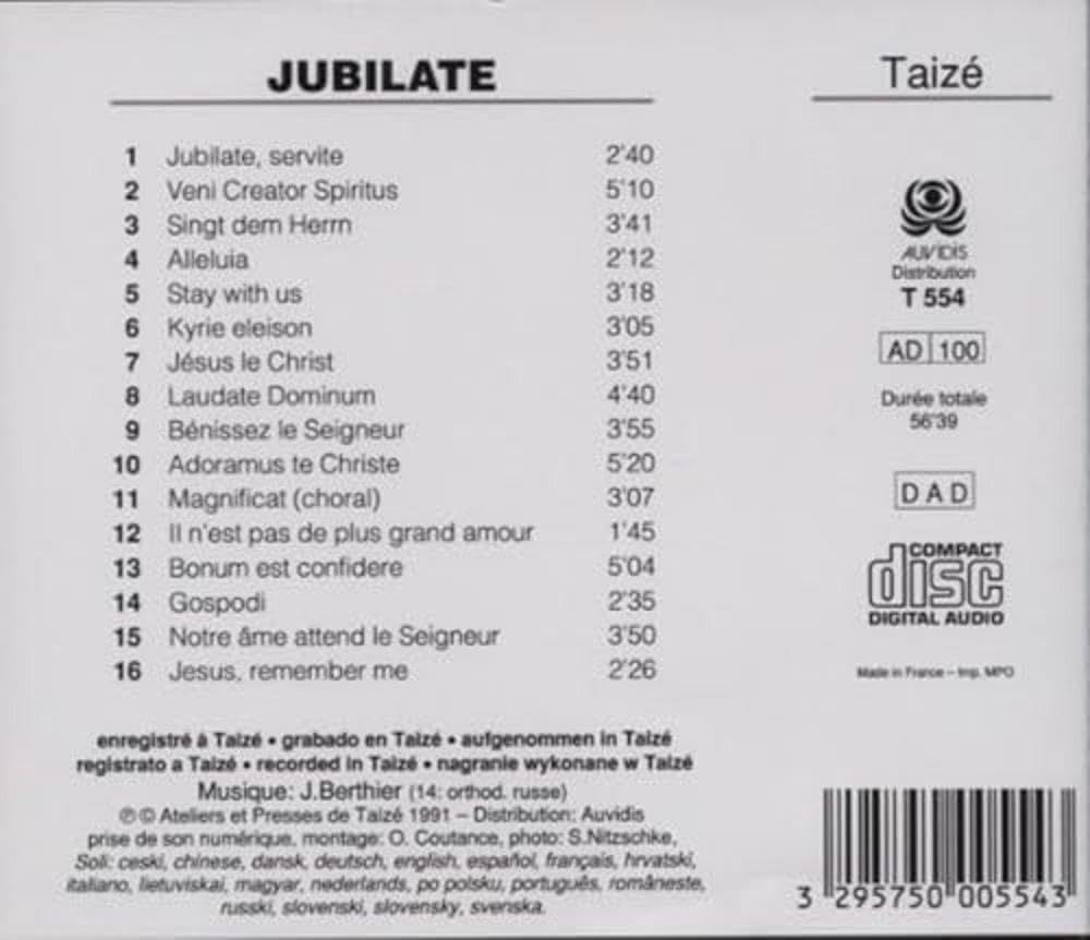 Product Image: Taiz': Jubilate