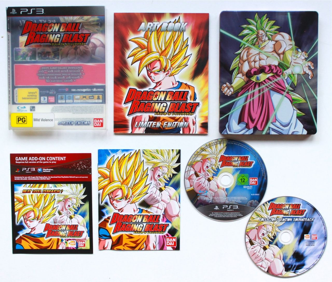 Dragon Ball Z Raging Blast -Edicion Coleccionista- PlayStation 3