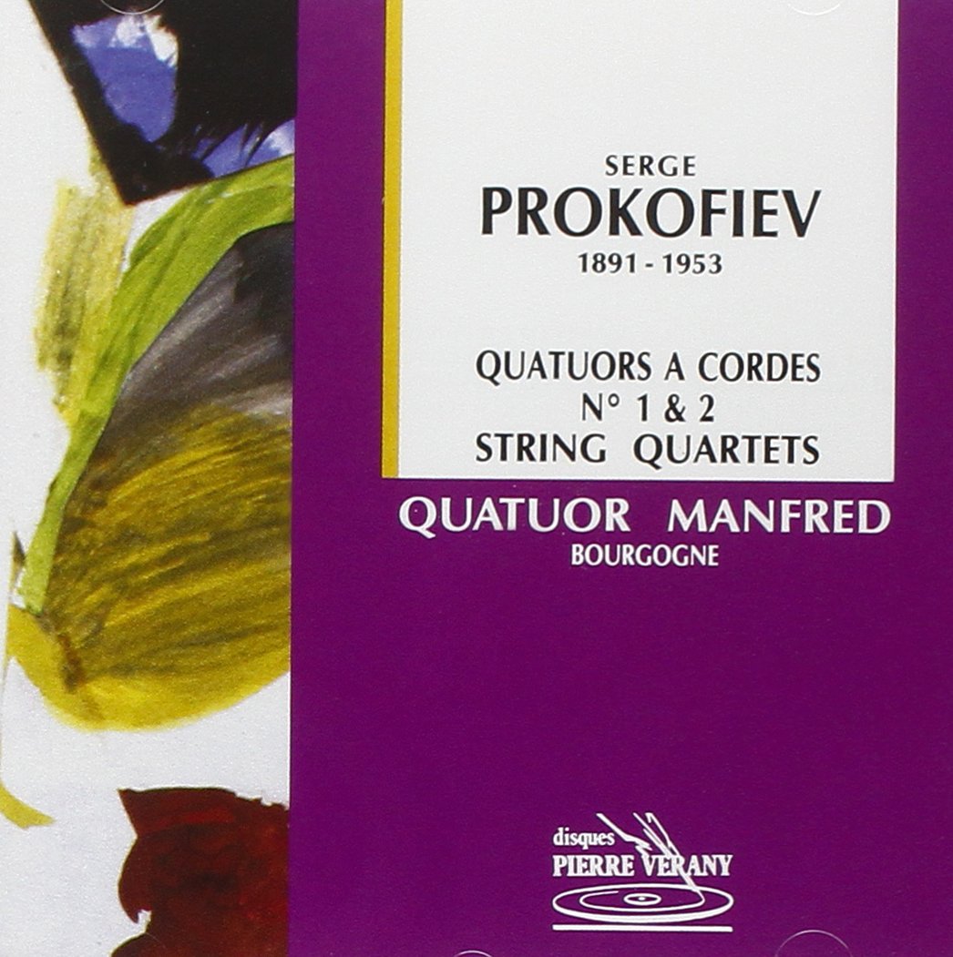 Prokofiev: Quatuors Nos. 1 & 2 cd
