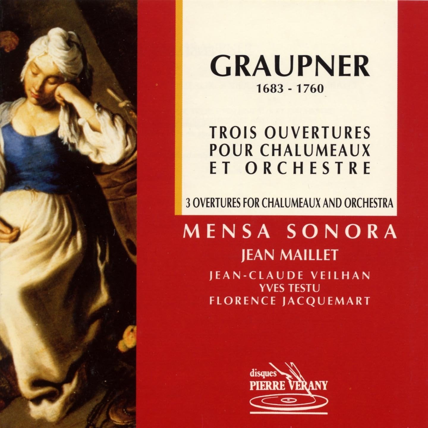 Product Image: Graupner: Trois Overtures