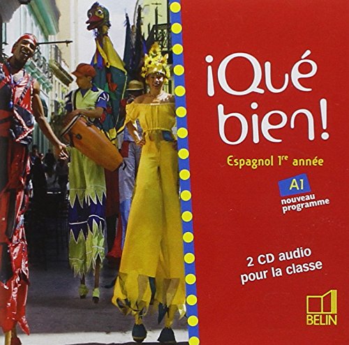 ¡Qué bien! - 1re année / A1: 2 CD classe book