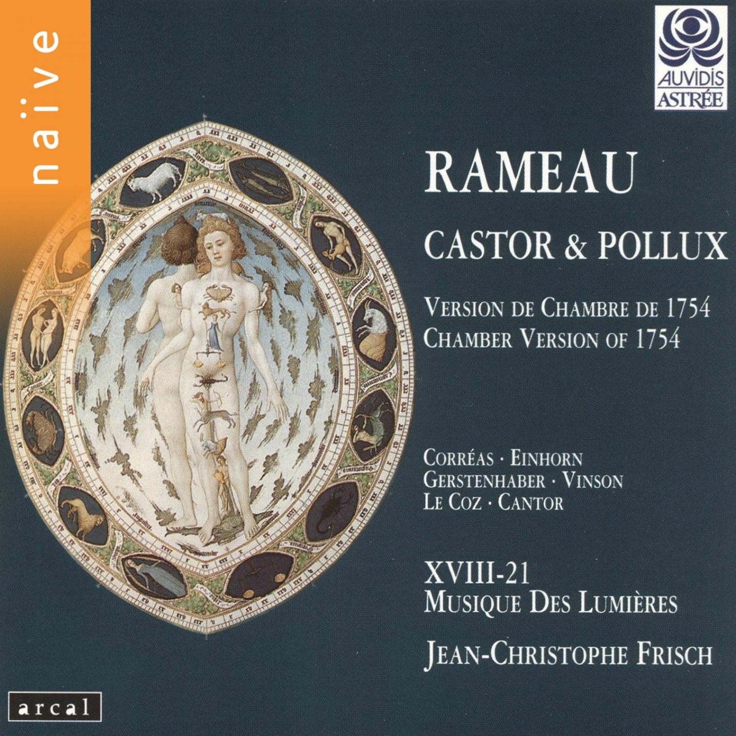 Rameau: Castor et Pollux (Gesamtaufnahme,Kammerversion 1754) Classical