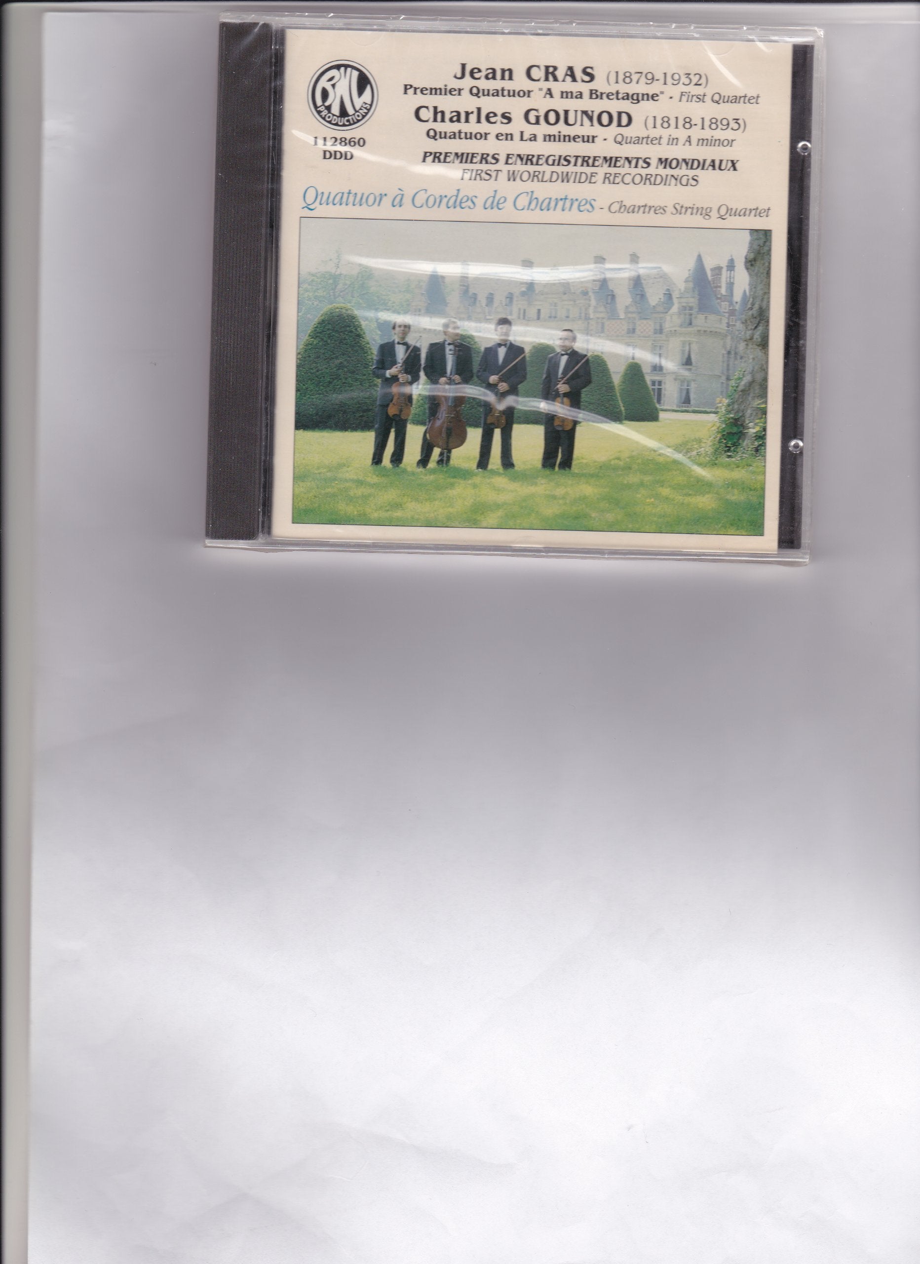 Premier A Ma Bretagne-Quatuor en La Min cd