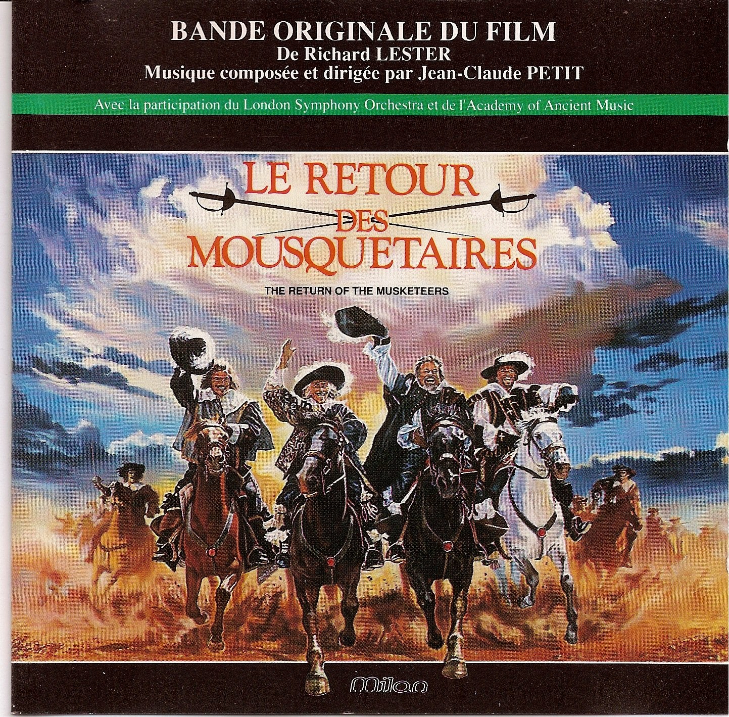 Le Retour des Mousquetaires/Return of the Musketeers (Bande Originale du film de Richard Lester) CD von 1989 Music