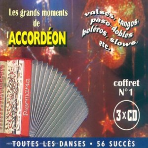 Coffret 3 CD Les Grands Moments de l'accordéon : Volume 1 / Volume 2 / Volume 3 Other music genres