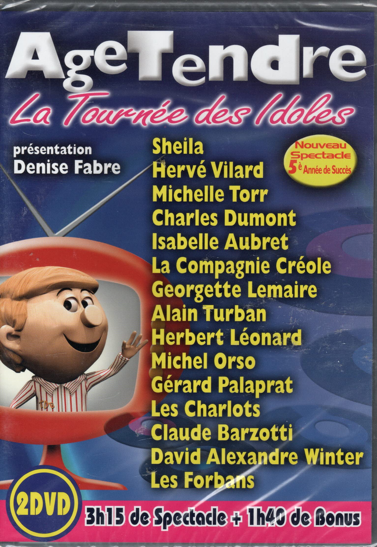 Âge tendre - La tournée des idoles - Vo. 5 Films