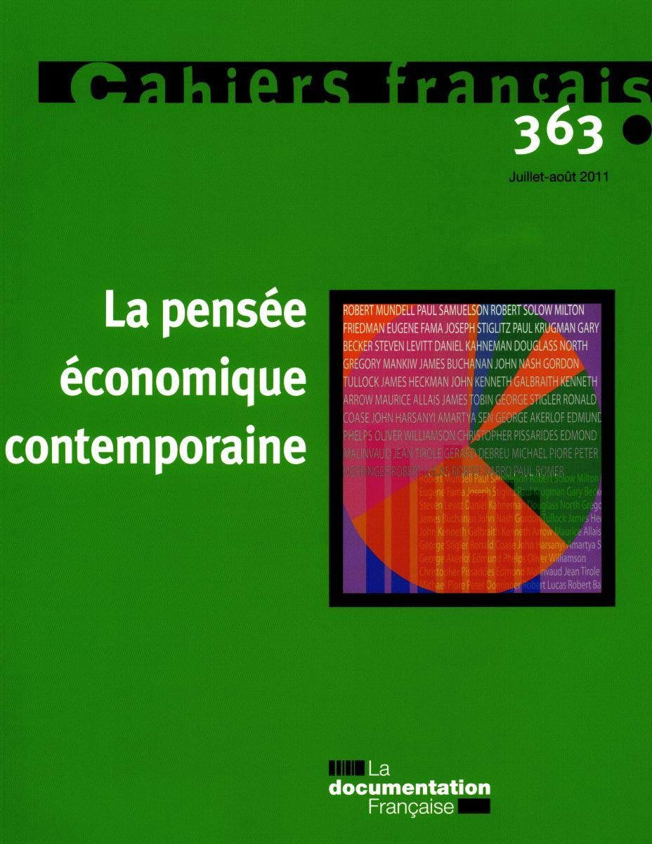 La pensée économique contemporaine (N.363 Juillet-Aout 2011) Non-fiction books