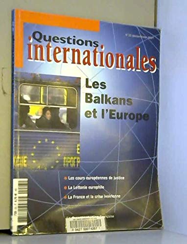 Les balkans et l'Europe Geology & Geography
