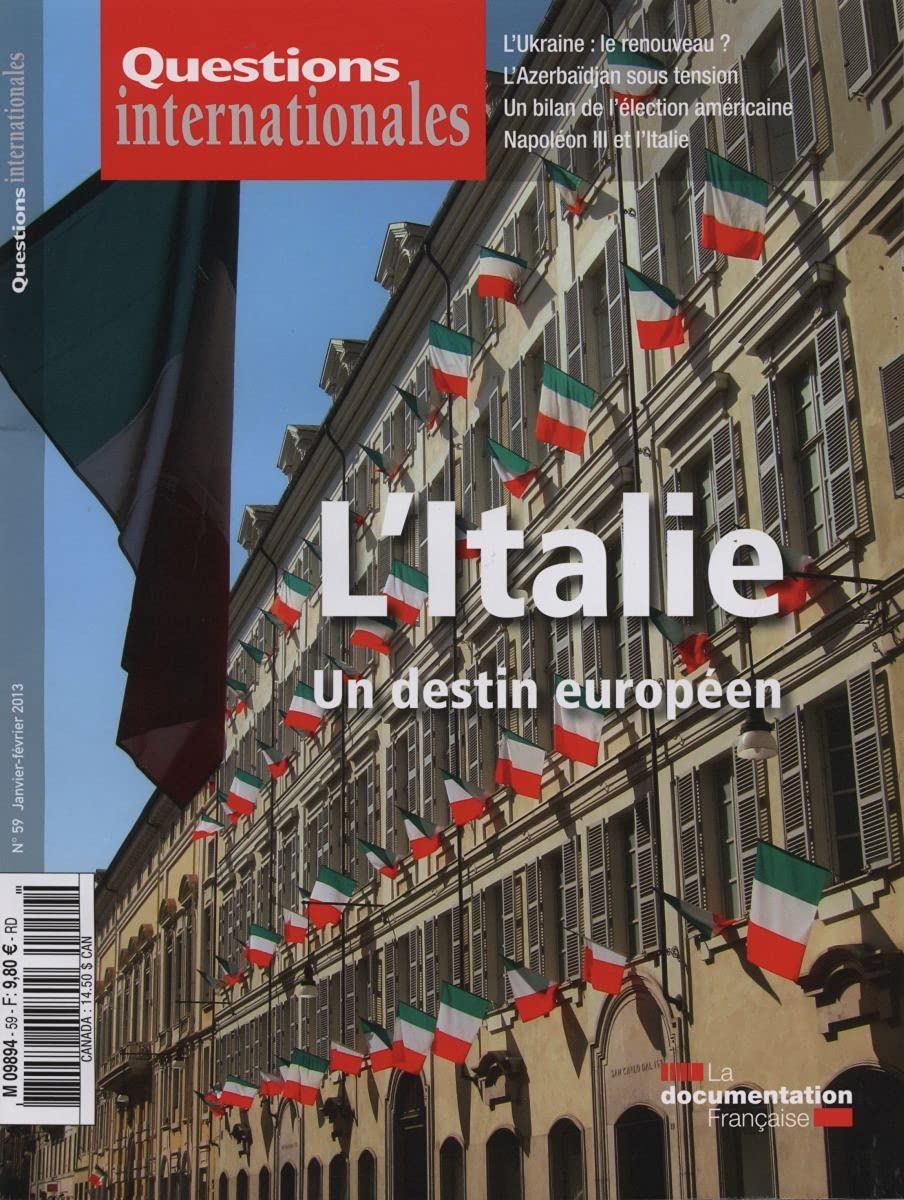 L'Italie - Un destin européen book