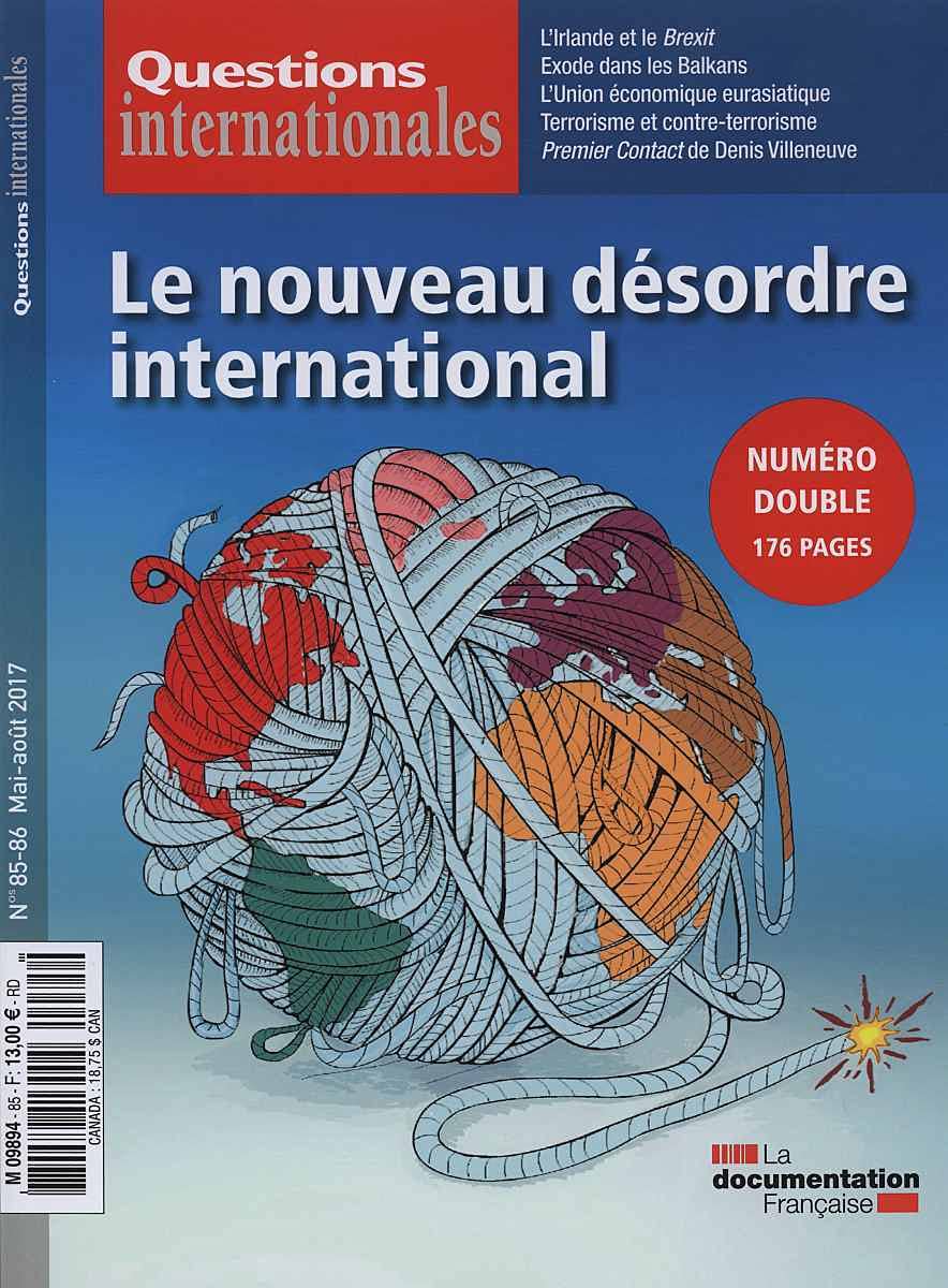 Le Nouveau Désordre International Qi N.85/86 Non-fiction books