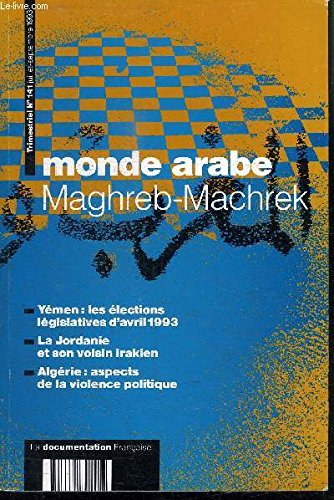 Algérie regards sur polit economiq (Maghreb Machrek 139) Books
