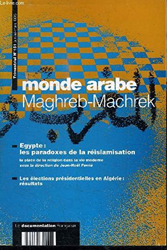 Egypte paradoxes reislamisation / mag 151 (Maghreb Machrek) Books