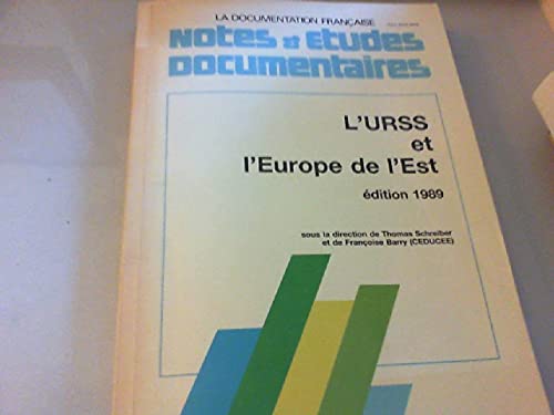 L'urss et l'europe de l'est book