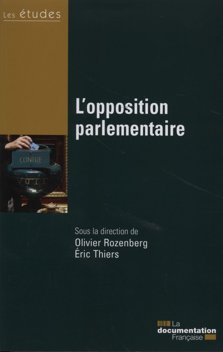L'opposition parlementaire - études - df n 5378-79 Law