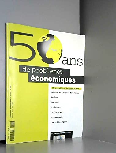 50 ans de problemes economiques/pe 2565-66 (Problème Economique) Books