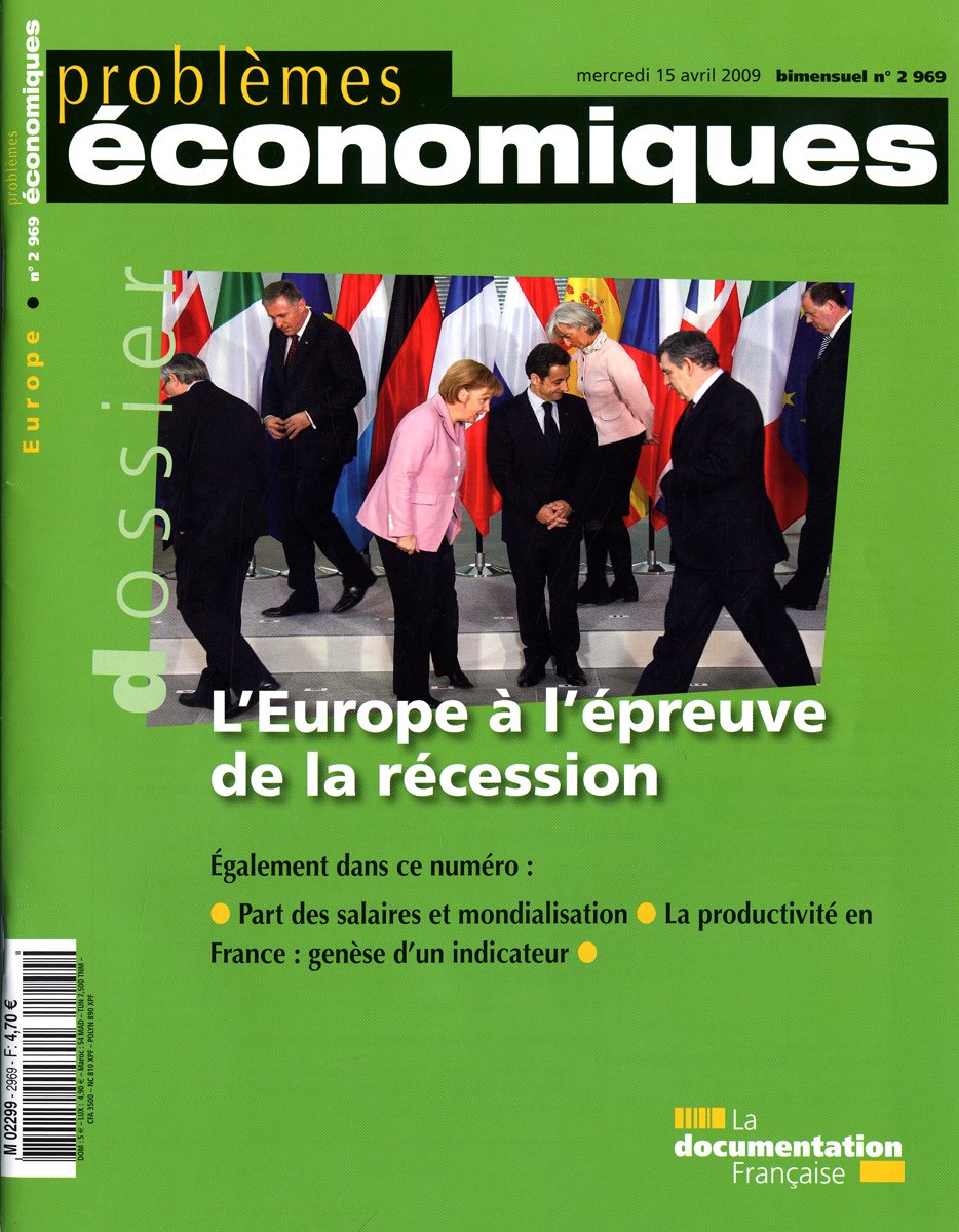 L'Europe à l'epreuve de la récession book